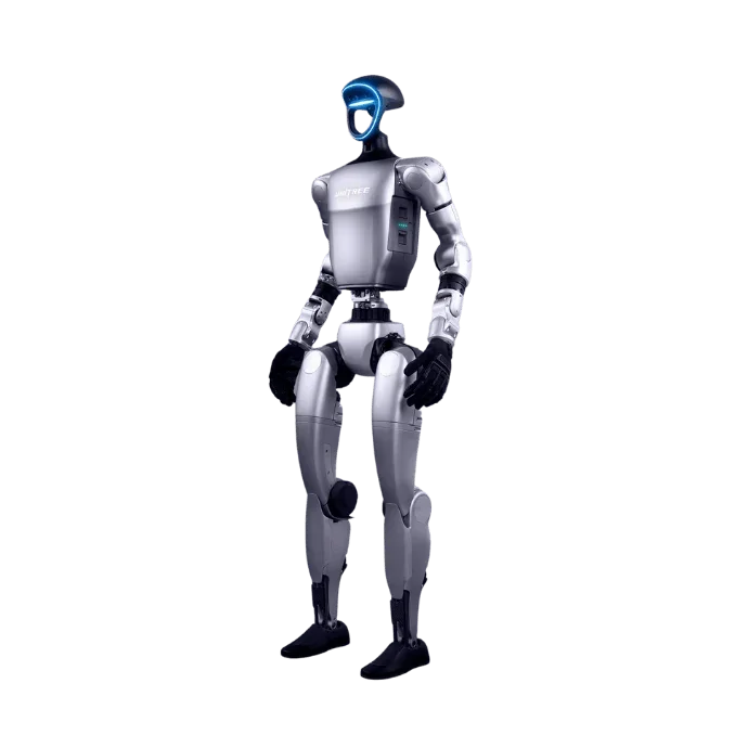 Unitree G1 humanoid robot standing upright